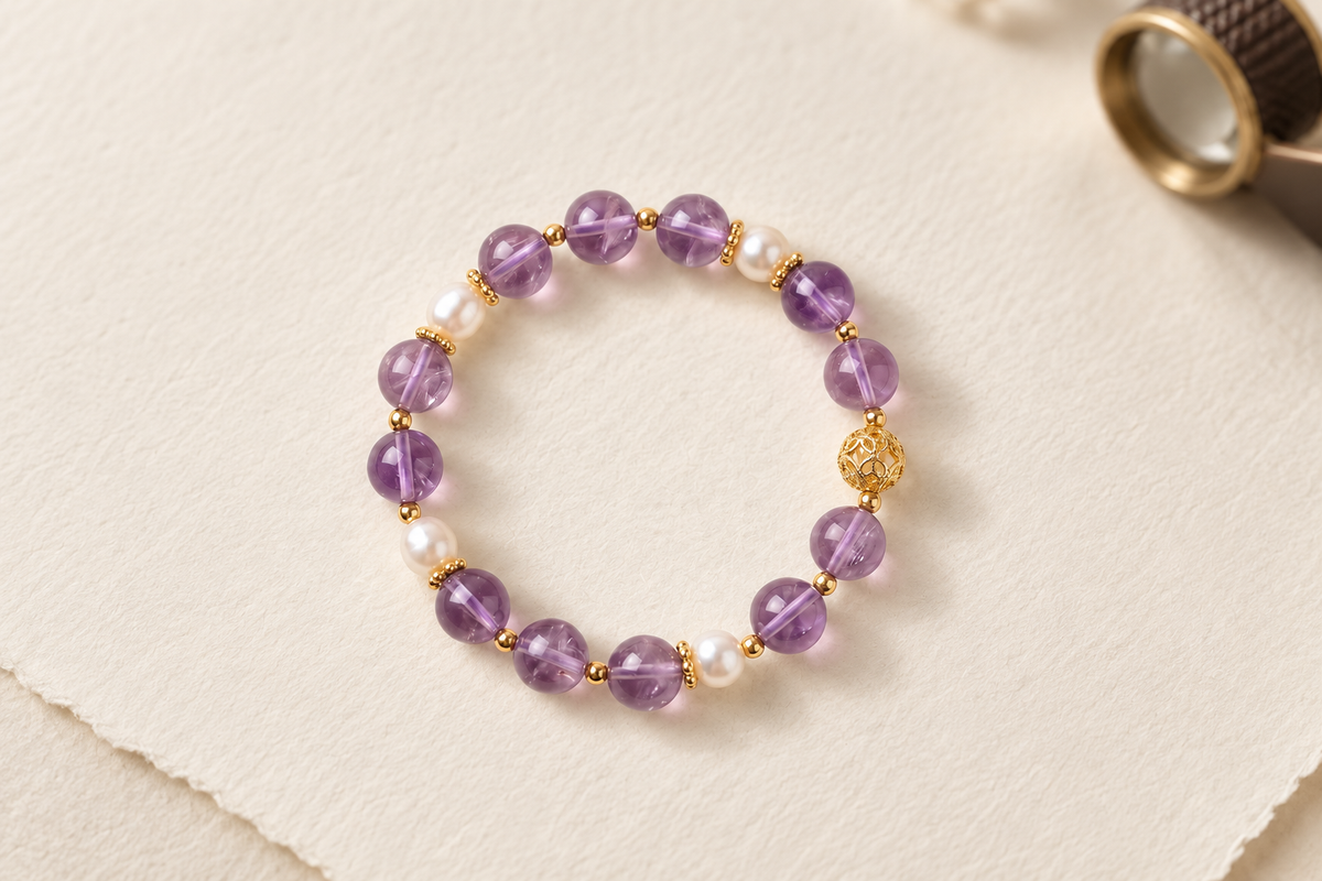 Are pearl bracelets with gold clasps made with real gold?