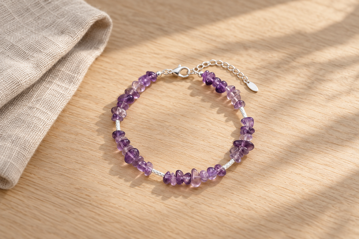 How Do You Personalize an Amethyst Bracelet?
