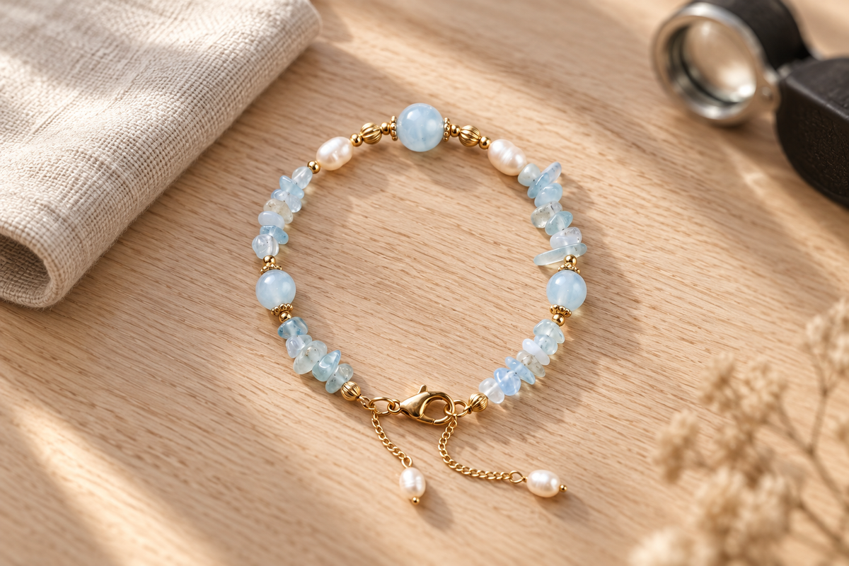 How much should a real aquamarine bracelet cost?