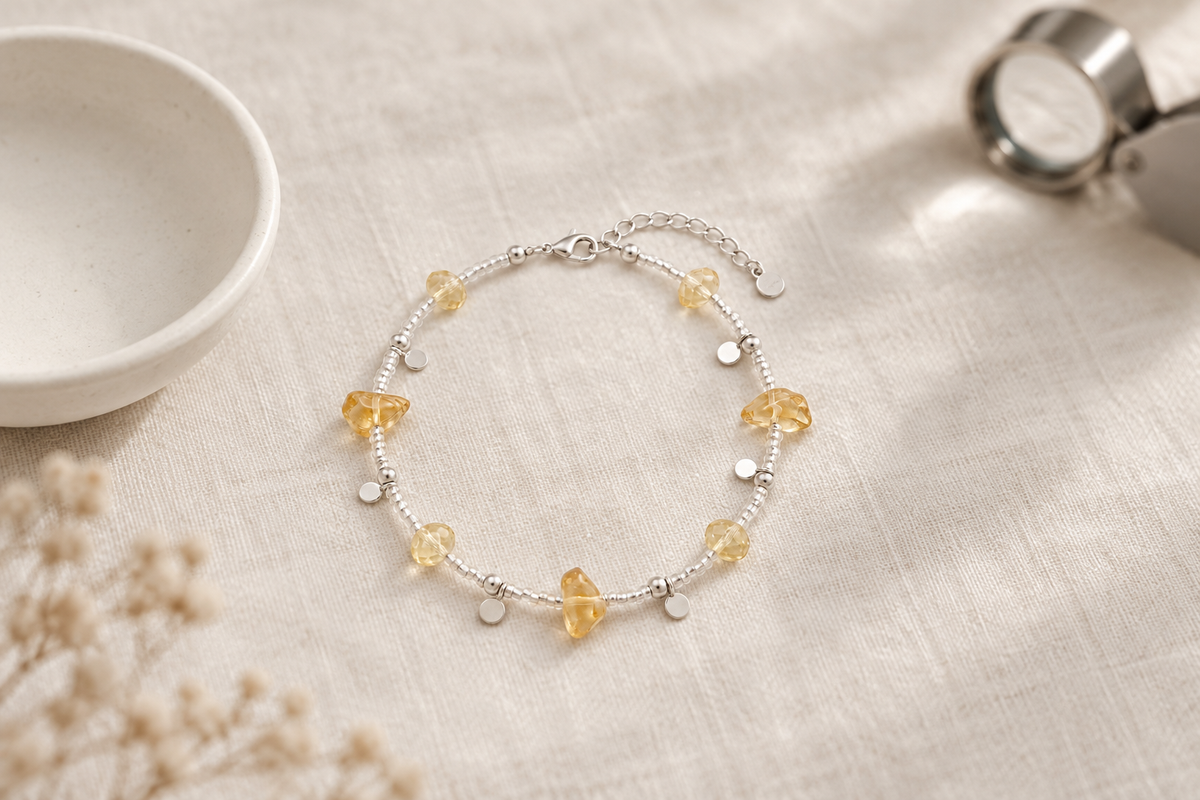 Where can I find a real rose quartz bracelet for men?