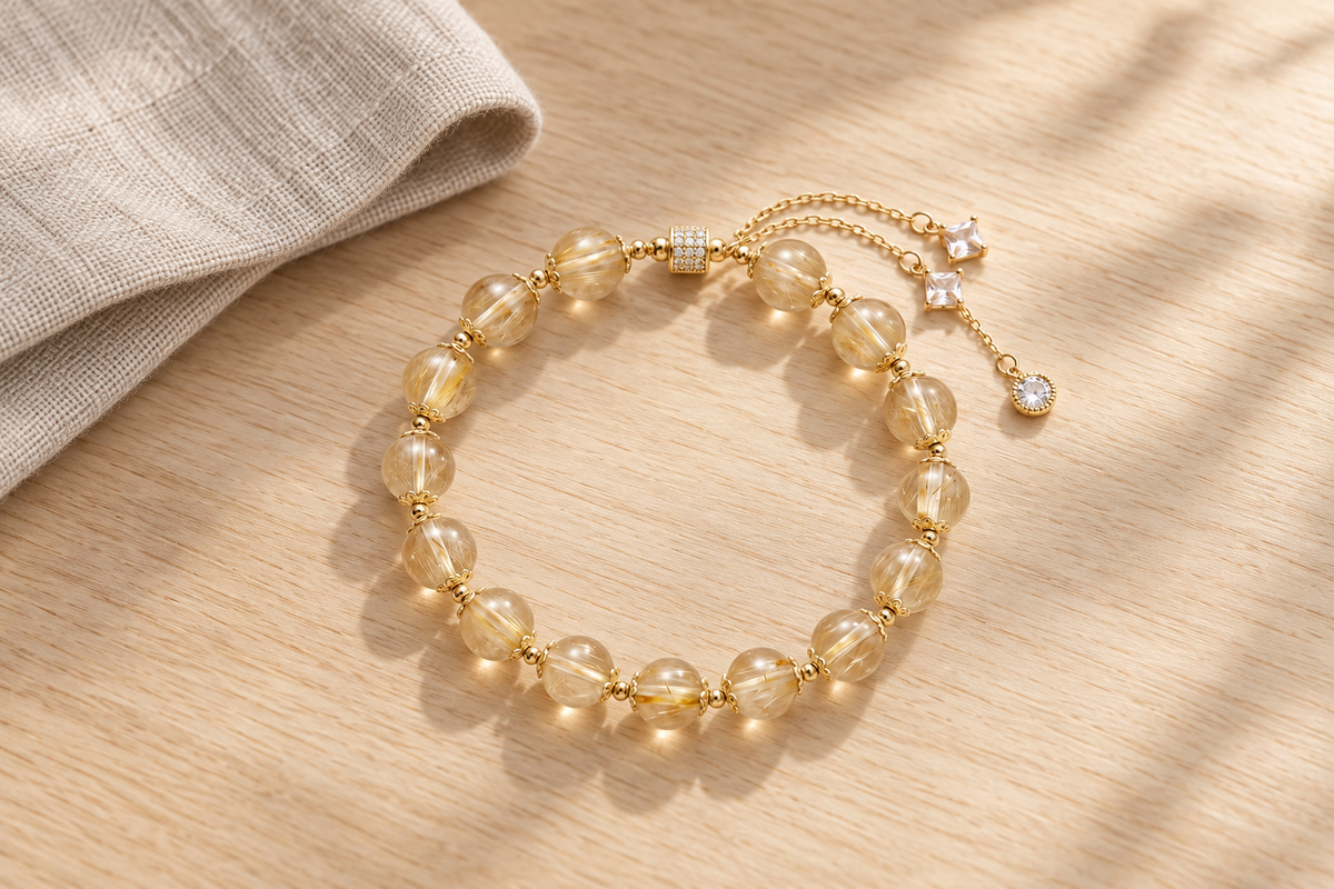 What Is the Typical Price of a Rutilated Quartz Bracelet?