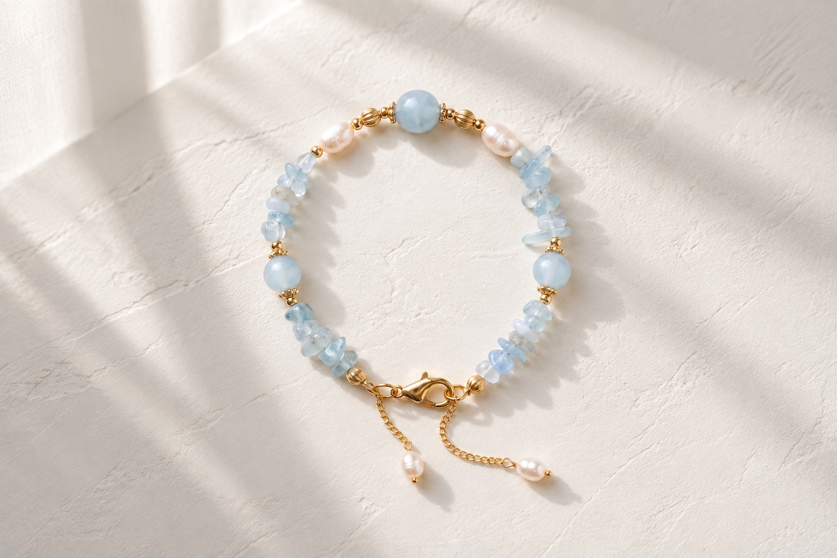 What pearl bracelet is safe for a baby?