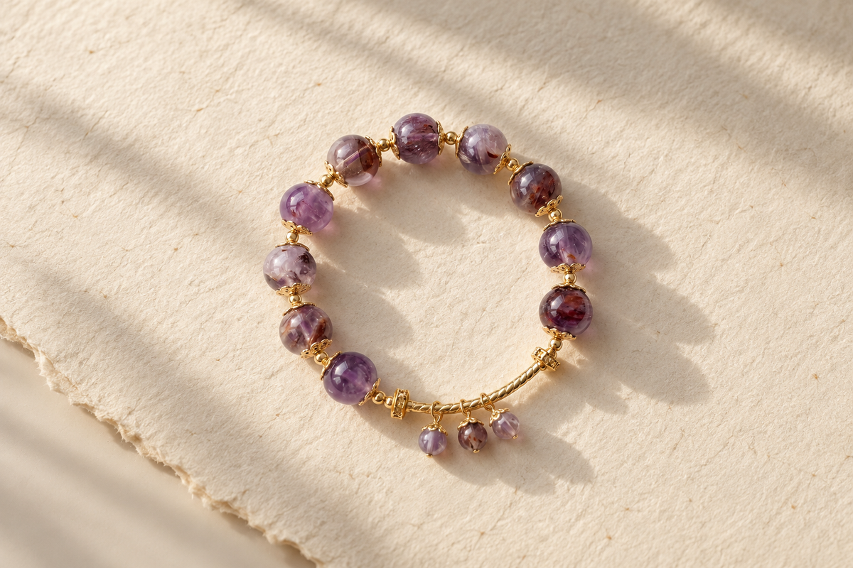 Can a seraphinite bracelet be confused with arfvedsonite or nuummite?