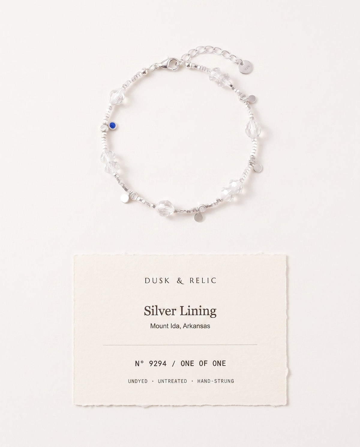 Silver Lining — Which Hand Should You Wear a Clear Quartz Bracelet On?