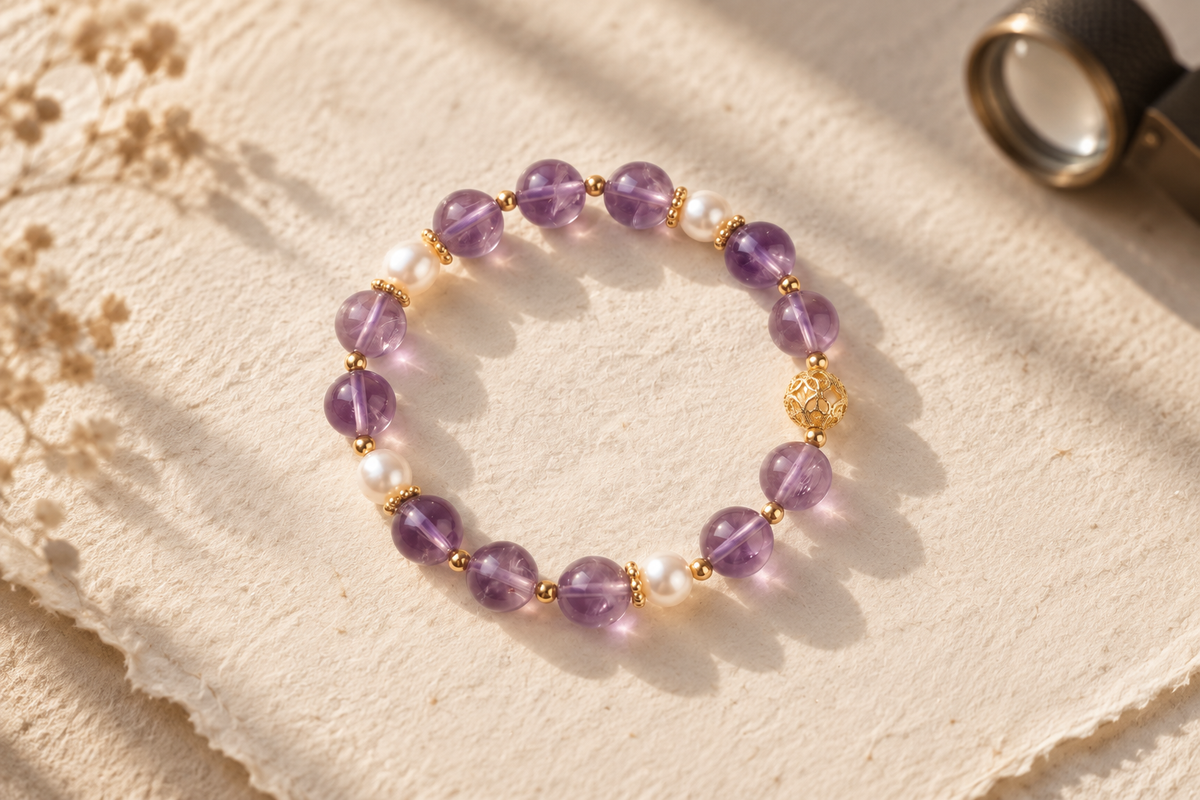 How can I tell if a crystal bracelet is high quality?