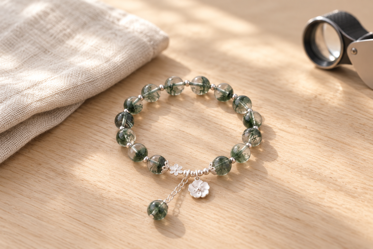 How can I tell if my red agate bracelet is real?