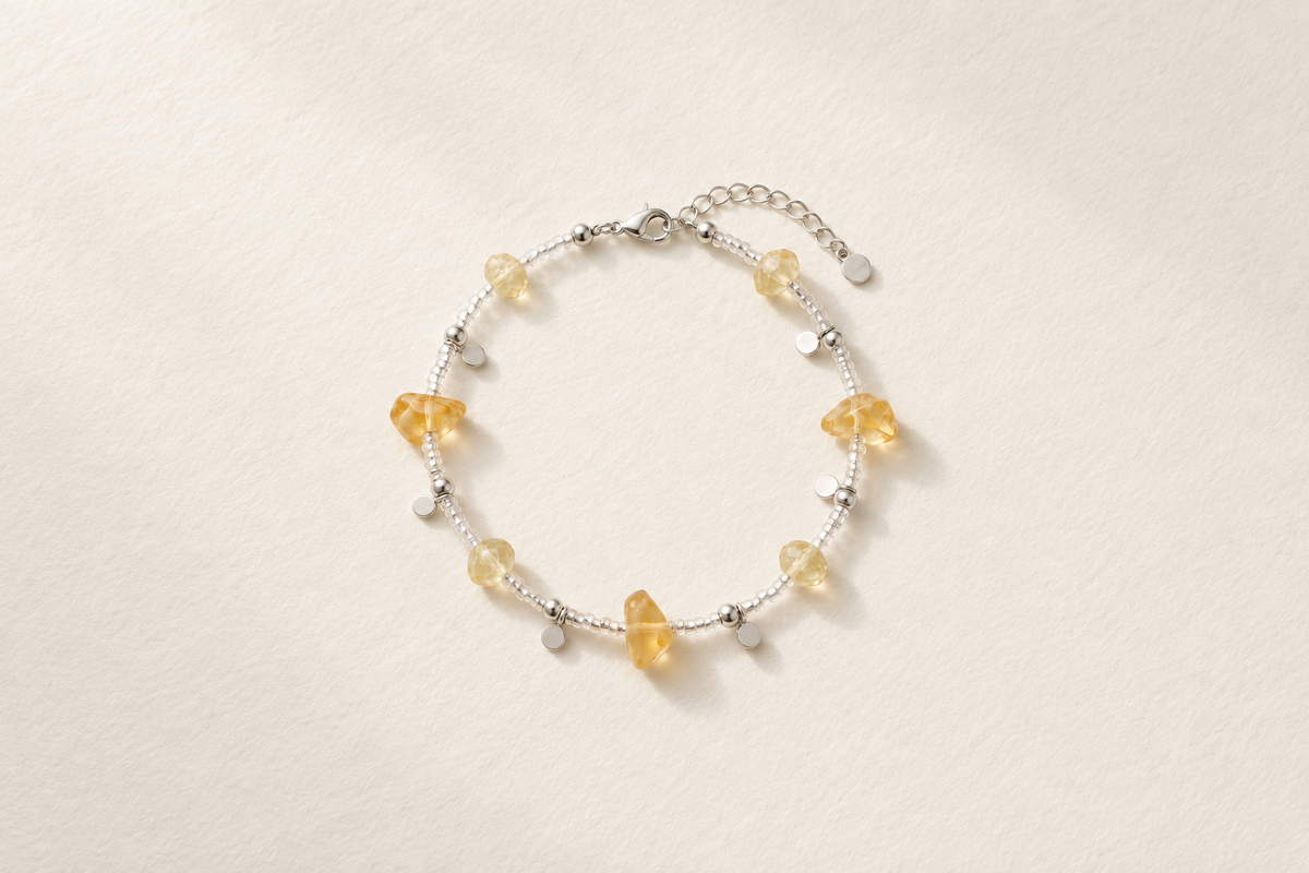 What Are the Benefits of a Yellow Crystal Bracelet in Crystal Lore?
