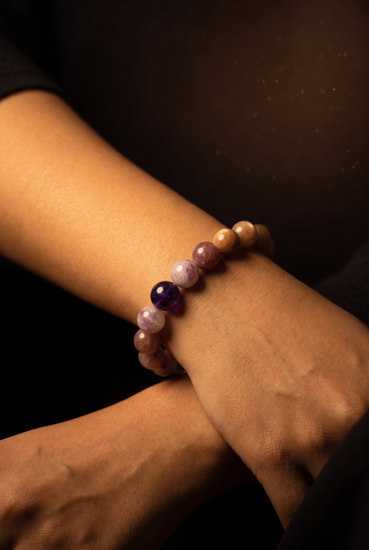 Wisteria — worn on model