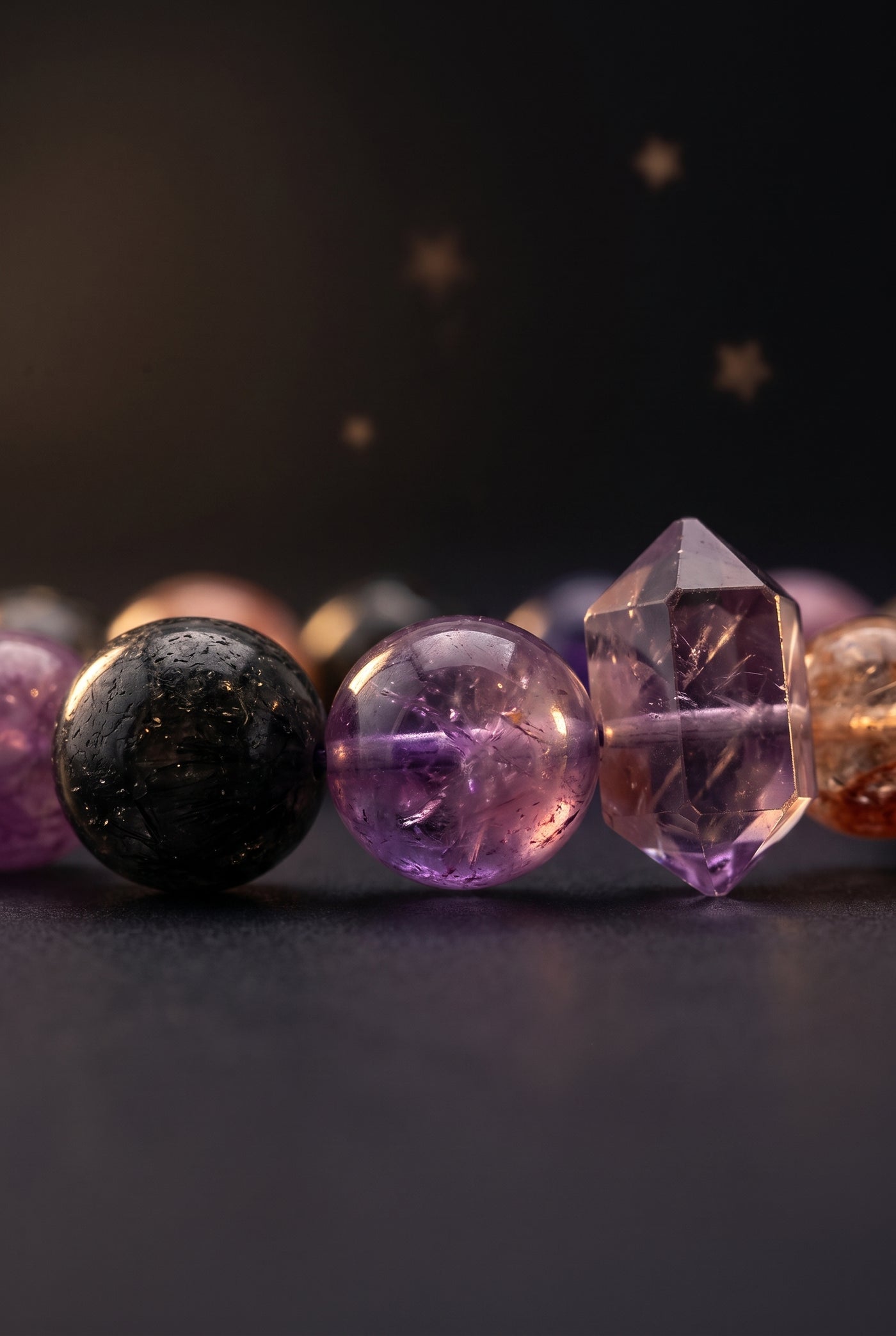 Oracle — bead texture detail