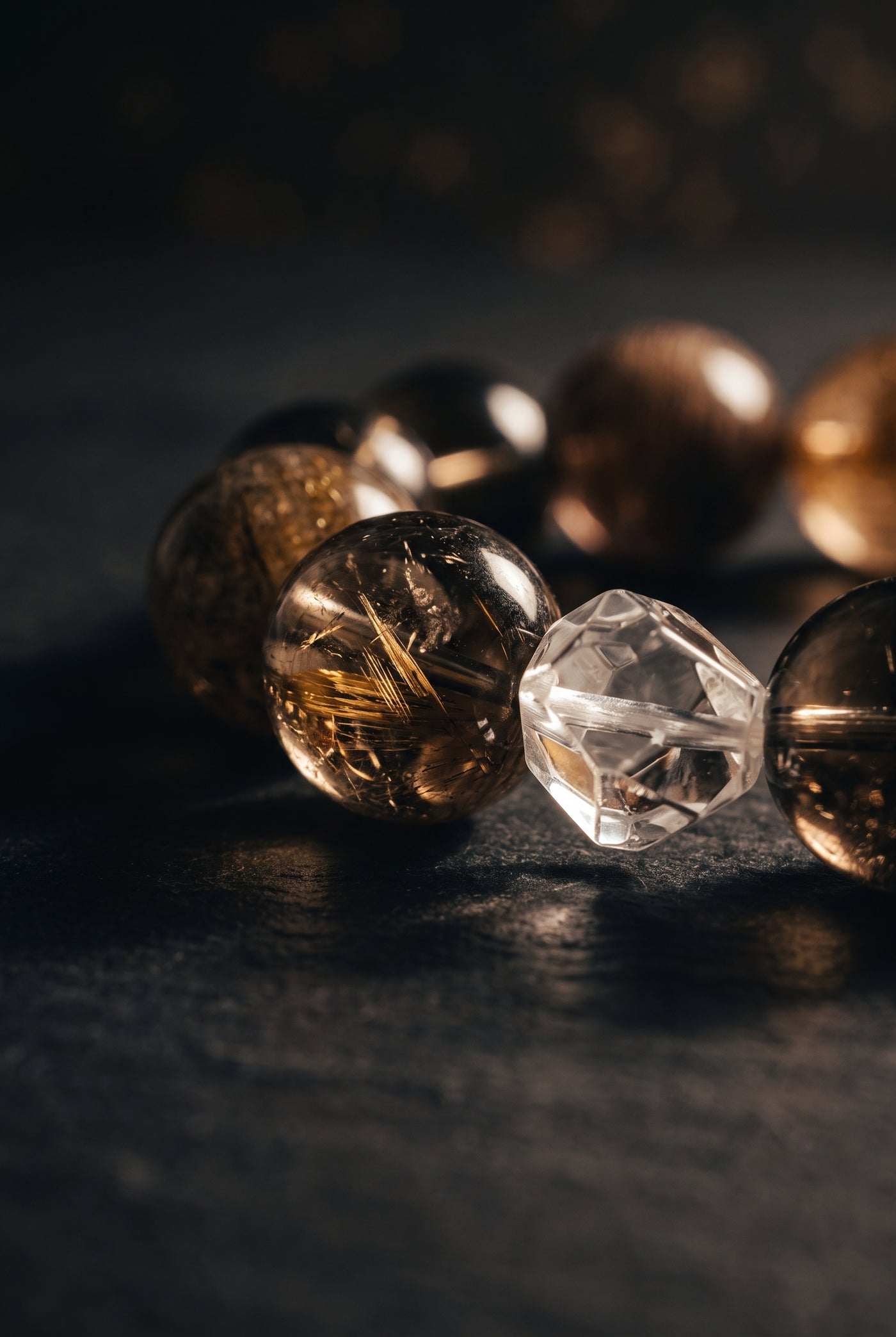Emberdark — bead texture detail