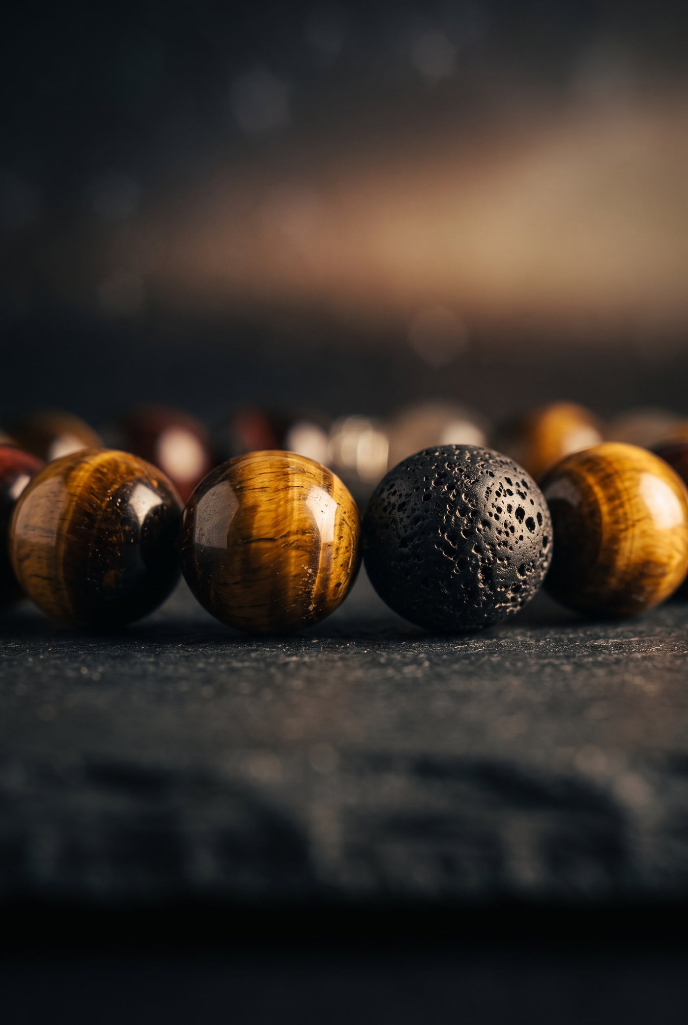 Earthwork — bead texture detail