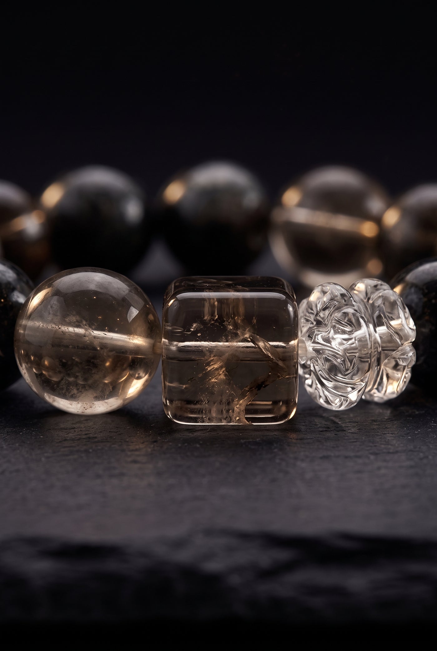 Blackout — bead texture detail