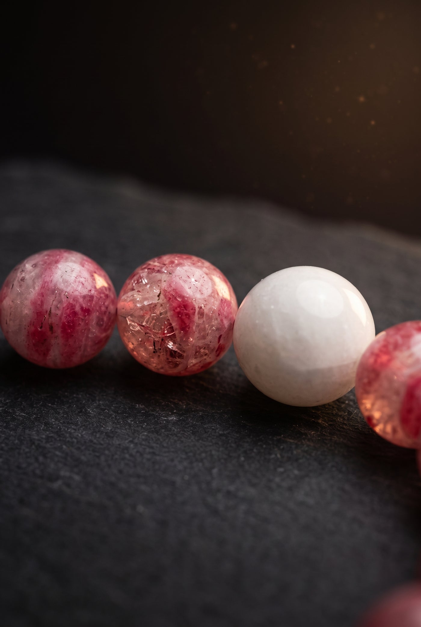 Petal — bead texture detail