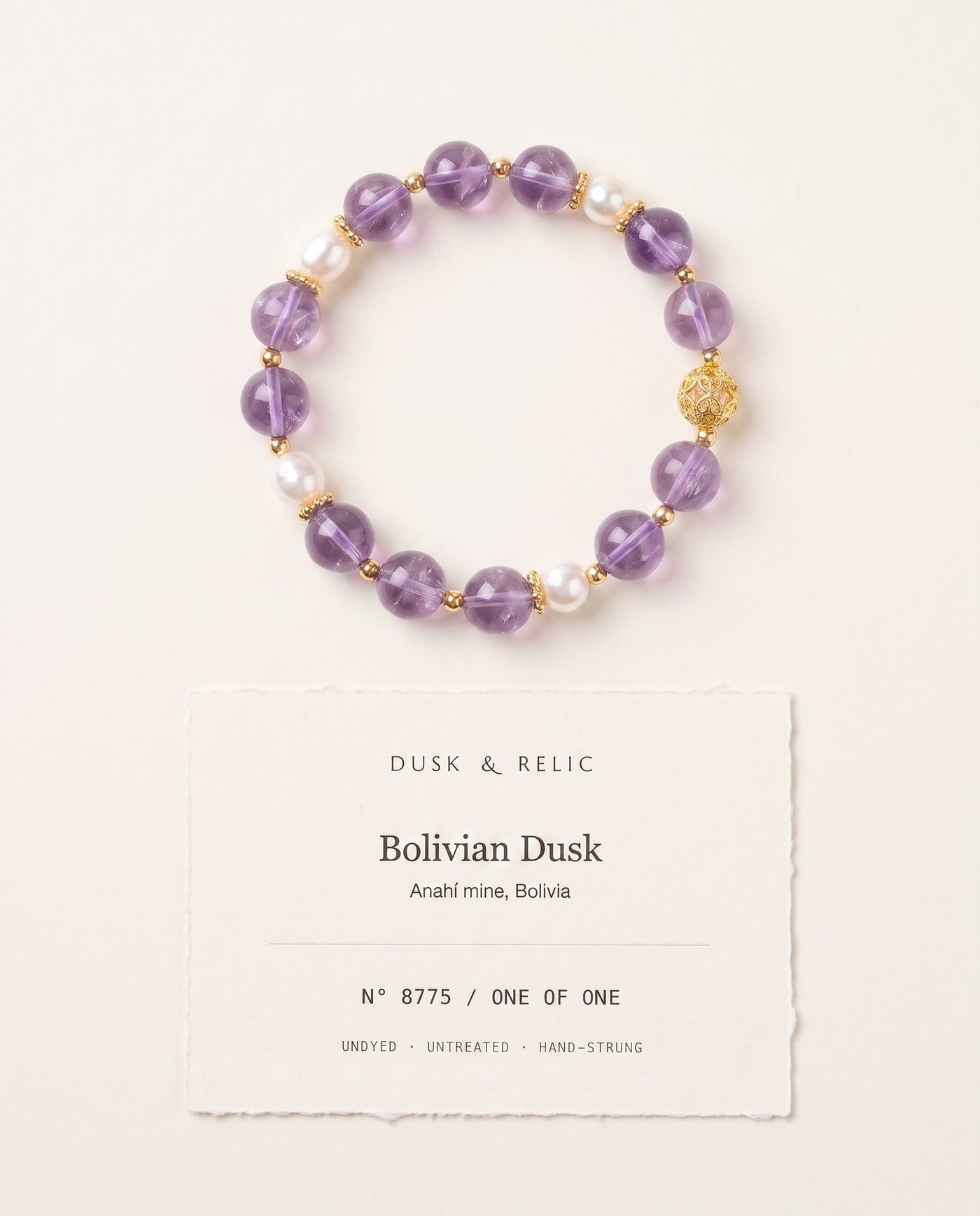 Bolivian Dusk — One of One card — Dusk & Relic
