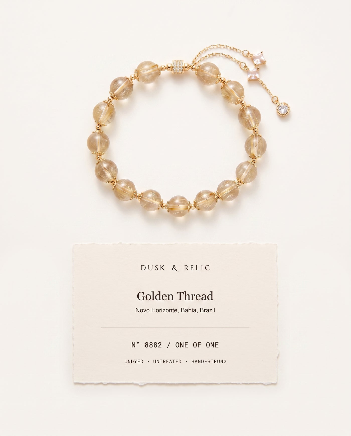 Golden Thread — One of One card — Dusk & Relic