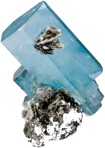 Aquamarine rough specimen