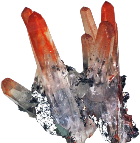 Strawberry Quartz rough specimen